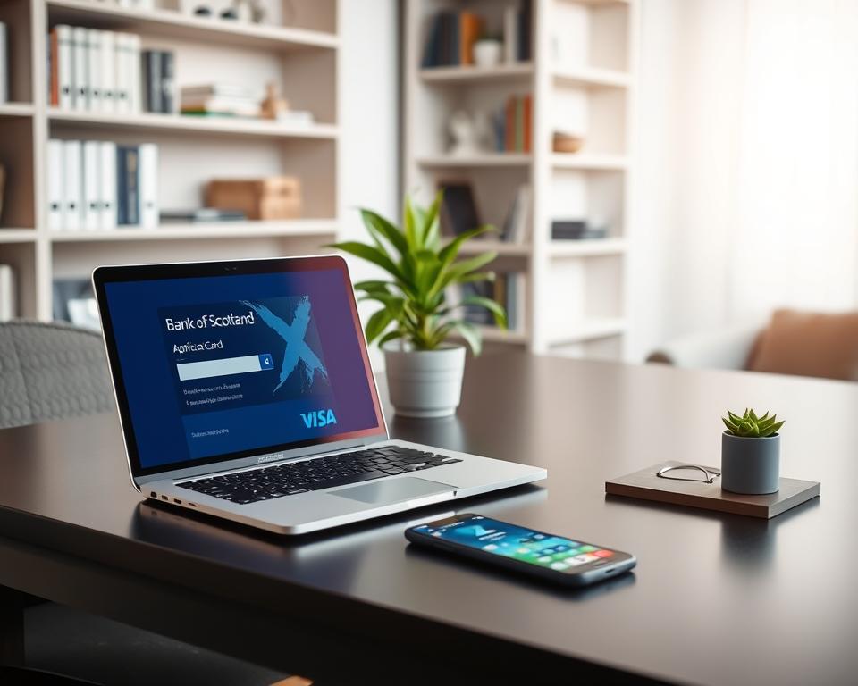 Bank of Scotland credit card application