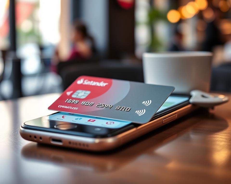 Santander credit card contactless